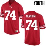 Youth Ohio State Buckeyes #74 Jack Mewhort Red Nike NCAA College Football Jersey Top Quality GDH5444QZ
